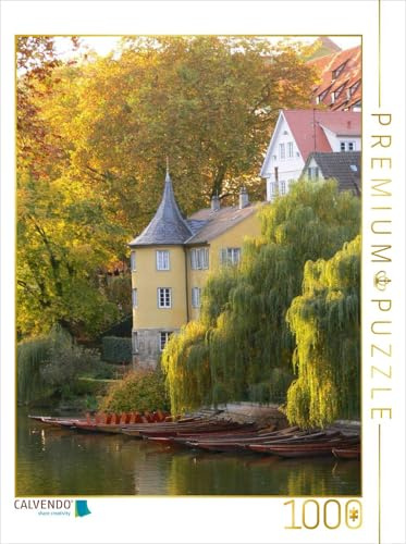 CALVENDO Puzzle Hölderlinturm in Tübingen | 1000 Teile Lege-Größe 48 x 64 cm Foto-Puzzle für glückliche Stunden