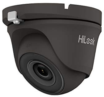 HiLook 2MP THC-T120 2.8mm HD EXIR 20m IR TVI/AHD/CVI/CVBS Turret Dome CCTV Camera Metal Body - Grey