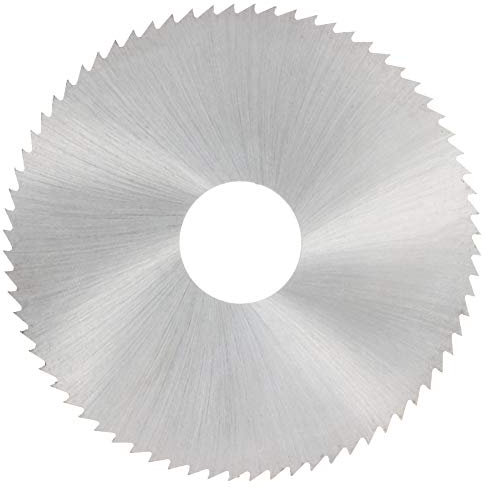 Utoolmart Kreissägeblatt, 63 mm x 16 mm x 3 mm, Hochgeschwindigkeitsstahl, Schlitzsäge, 72 Zähne, zum Schneiden von Schlitzen, Stahl, Kupfer, Metall, Kunststoff, Holz