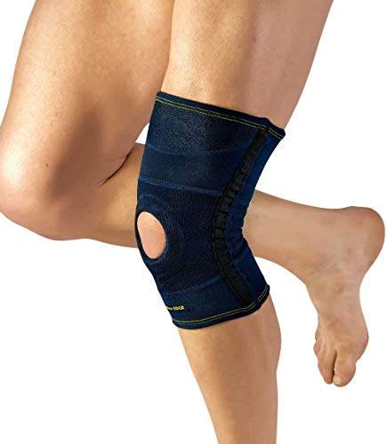 Ginocchiera tubolare con foro rotuleo art. 23 taglia M (misura sopra ginocchio 40-44cm)