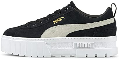PUMA Damen Mayze Sneaker 42.5, Black White