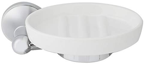 Alvinlite Porte-Savon en céramique de Douche, Porte-Savon Mural Porte-Savon de Douche pour Douche Salle de Bain Cuisine