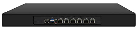 HUNSN 1U Firewall Appliance, PFSense, Mikrotik, OPNsense, VPN, Router PC, Intel Celeron N5105, RJ08, AES-NI, 6 x 2.5GbE I226-V, Console, VGA, 2 x USB3.0, 16G RAM, 512G SSD