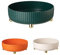 Rack de stockage rotatif Plateau Tournant pour épices Condiment Rangement de Cuisine Plateau Rond Socle Salle à Manger Organisateur Epices pour Épices Bouteilles d'huile Pots (Vert)