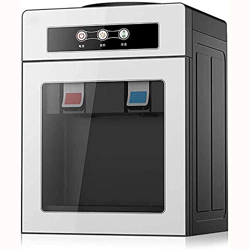 Distributeur d'eau de Bureau Intelligent Multifonction 220V Froid/Chaude/Glace Fontaine d'eau électrique, pour Dortoir de Bureau à Domicile, économie d'énergie,Argent Present