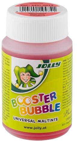 JOLLY Booster Bubble, ungiftige Universal Maltinte, Fleischfarbe, zum Malen geeignet, auswaschbare Tinte, 100ml ausreichen für 40 Booster XL Nachfüllungen, für Kleinkinder ab 3 Jahren