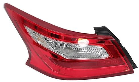 CRJUS Auto außerhalb des hinteren Rücklichts, für Nissan TEANA Altima 2016–2019, Blinker, Bremslicht, automatisches Rücklicht, Lampengehäuse ohne Glühbirne