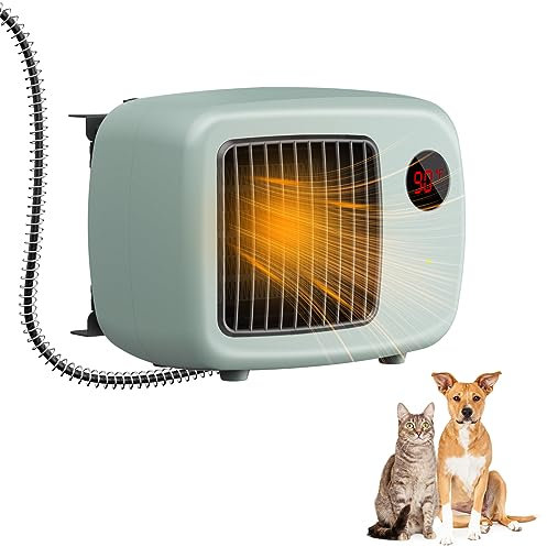 Cyeln 600W Dog House Heater, Anti-Bite Cord Heated Dog House, Wall-Mounted Outdoor Heater, UL Tested for Safety, HT005-01