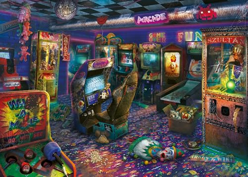 Ravensburger 12000417 - Verlassenes Spielzimmer - Verlassenes - 1000-teiliges Puzzle - Puzzles für Erwachsene und Kinder ab 14 Jahren,