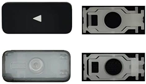 Ersatz-Scheren-Clip-Scharnier mit linker Pfeiltaste, kompatibel mit MacBook Pro/Air Modell A2681 A2941 A2779 A2780 A2991 A2992 A2918 M2 M3 Pro/Max 2022–2023, ersetzen Sie die linke Pfeiltastenkappe