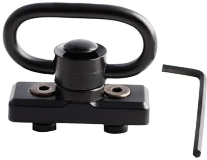 Universal MLOK Keymod Rail Adapter Mount Kit mit Druckknopf QD Sling Swivel