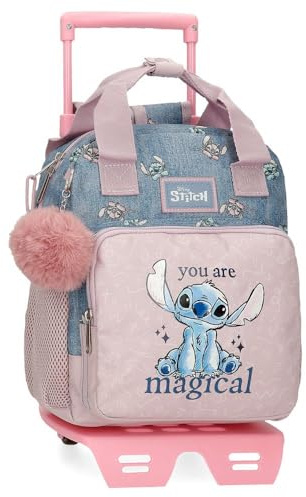 Joumma Bags Disney Stitch You are magical Rucksäcke, Schulrucksäcke, Kinderrucksäcke, Inkl. dekorativem Pompom, diverse Fächer