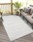 MY-RUG Outdoor Teppich wetterfest 240 x 320 cm, UV beständig & robust für Garten Terrasse, Balkon Küche & Wohnzimmer, kurzflor waschbarer Wohnzimmerteppich, Rory