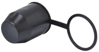LIVASH Boule de Barre de Remorquage Noire Capuchon de Protection Type Enfichable pour Attelage Voiture Capuchon de Protection de Remorque de Boule Remorquage EIG88 Adapt¨¦ pour Remorque RV