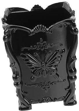 minkissy Makeup Brush Holder Cup Makeup Brush Pot Holder Acrylic Brush Holder Cosmetic Brush Holder