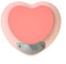 HEIBTENY Balance de cuisine numérique, 5 kg, précise, rose, en forme de cœur LCD, avec écran LCD, pour la pâtisserie, la cuisine, les bijoux
