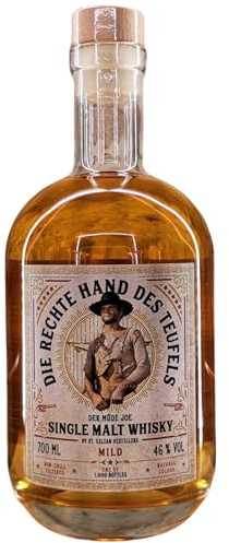 St. Kilian Terence Hill Whisky (mild) LIMITED EDITION Die rechte Hand des Teufels - Der müde Joe 0,7 l 46% by Reichelts I Exklusive auf 1000 Flaschen limitierte Single Malt Whisky Abfüllung