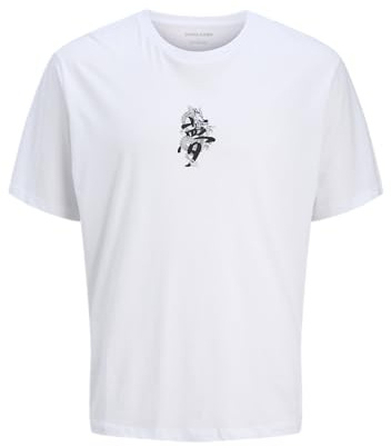 JACK & JONES Men's Jjmiko Tee SS Crew Neck Pls