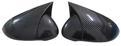 Auto Spiegelkappen Für Passat B8 2017 2018 2019 Auto Rückspiegel Seite Spiegel Abdeckung Flügel Kappe Trim Rückspiegelkappe(Carbon)