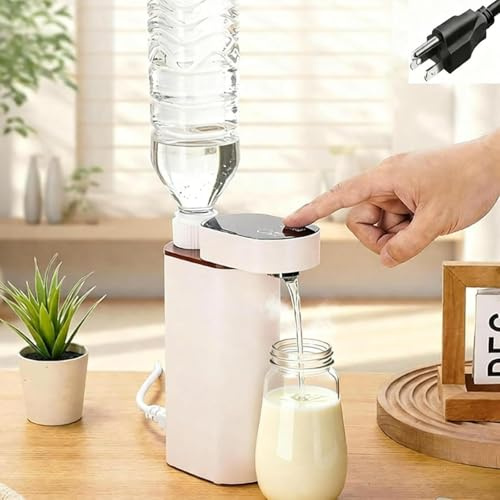 Reisewasserkocher Klein, Mini, Weiß | Wasserdichtes HD-Display, Für Zuhause, Für Büro, Für Outdoor
