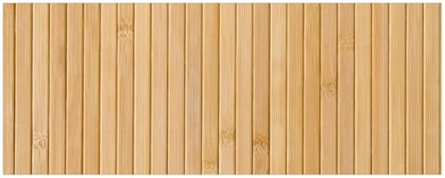 Wallario Küchenrückwand selbstklebend 115 x 50 cm, Motiv: Holzpanele hell | Spritzschutz abwischbar & pflegeleicht