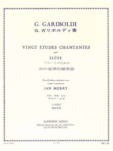 20 Etudes Chantantes Opus 88. Flöte Solo.