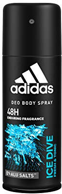 Adidas Ice Dive homme/man Deodorant Spray, 150 ml