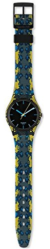 Swatch Damen-Armbanduhr Snaky Bjue GB254