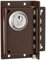 Jis 3012710 Cerradura Jis 239 Pintada Marrón 11x7/ Izquierda