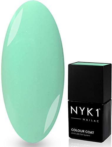 NYK1 NAILAC - PEPPERMINT - Professional Gel Nail Polish - UV and LED Drying - Quick Soak Off Gel Polish 10ml - Over 100 Gel Nail Polish Nailac Colours to Choose From!