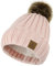 Wurm Winter Cookies Style Beanie Mütze mit Ponpon Damen Herren HAT HATS SKI Snowboard Morefazltd (TM) (Happy 73)