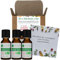 VOSHUILES - Kit Anti Stress - 3 Huiles Essentielles Bio - 100% Pure et Naturelle - HEBBD, Ecocert - Orange Douce, Petit Grain Bigarade, Mandarine Verte - Pour Diffuseur - 3x10ml