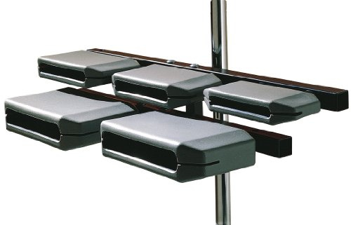 LP Latin Percussion Granite Blocks montierbar, Jenigor Kunststoff, 5 Blocks, Stimmung nach traditionellen chinesischen Templeblocks, LP1210