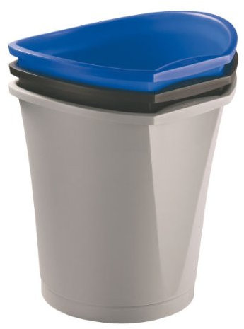 Esselte Papierkorb, 18 Liter, Blau, Intego, 52509