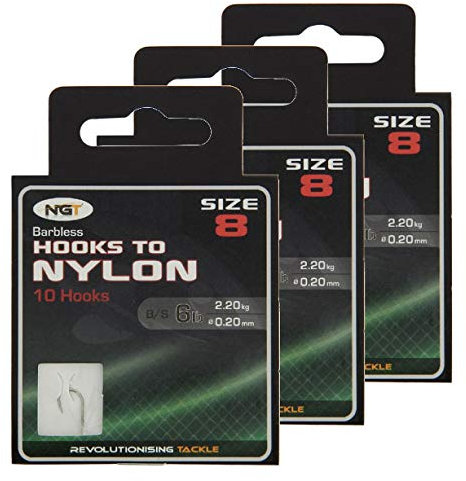 Barbless Hooks To Nylon Size 12