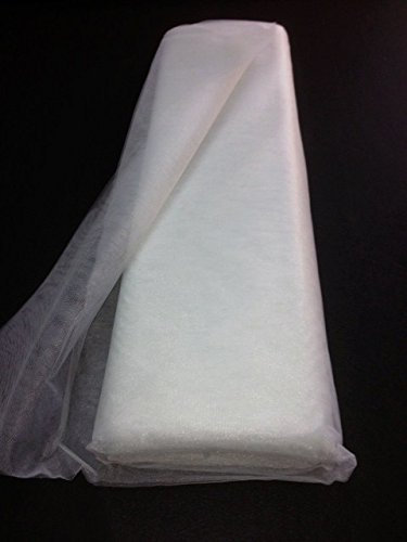 Générique Rouleau 25 METRES Tissu Tulle Souple Mariage Gris Clair Grande Largeur 300 cm Deco Robe Tutu