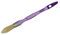 SAVY Pinceau Rond à rechampir Manche Ergonomique bi-matière, sans Perte de Poil, Tous Types de Peinture n°0 - ø 18mm, Violet