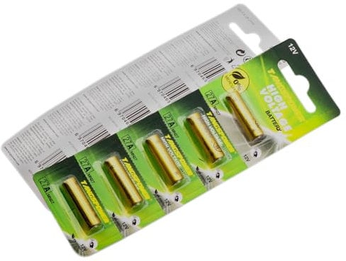 Alkaline Battery 27A 12V - Paquet de 5 TP27A-C5 MN27 A27