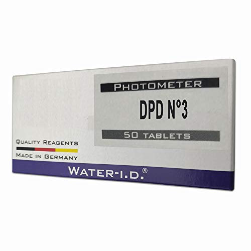 Water ID 50 Tabletten DPD N°3 für PoolLAB Tabletten