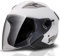 Casco moto Speedway - Urban - Casco jet, ideale sia per uomo che per donna, il nostro casco scooter aperto è ideale per la città, casco moto omologato ECE e DOT - Bianco