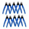 10 Pcs Electrical Wire Cable Cutter,Micro Cutting Plier Diagonal Side Cutter Flush Cutter for Coil DIY Jewelry Craft Model-Making Cutting Zip-Ties