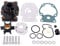 Zahnriemen-Kit mit Wasserpumpe, Einfach zu Bedienendes Wasserpumpen-Reparatur-Kit, Wasserpumpen-Reparatur-Laufrad-Kit, Kompatibel mit Johnson Evinrude 20 25 30 35 PS Außenbordmotoren 393630