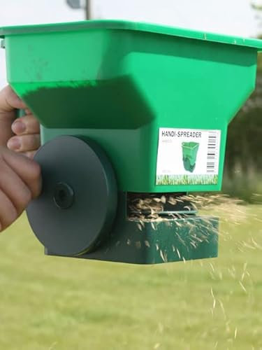 Boston Seeds Seed Spreader Grass Seed Spreader Hand Held Spreader (Each), Green, each