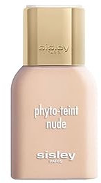 Make-up der Marke Sisley: flüssige Gesichtsbasis, Phyto-Teint Nude Base Fluida 00 W Sonw (30 ml)