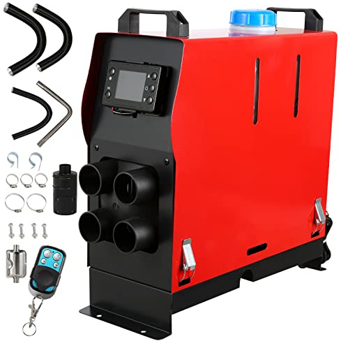 Ikodm Diesel Luftheizung, 12V 8KW Diesel Standheizung, Kraftstoff Auto Standheizung, Air Diesel Heizung, Lufterhitzer mit Fernbedienung LCD Schalter für RV, Boote, LKW, Wohnmobil Anhänger