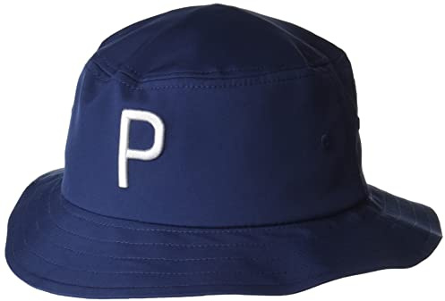 pumagolf Herren Bucket P Hat Hut, Marineblauer Blazer, X-Large