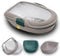 CAT CENTRE Jumbo Sifted Open Cats Litter Tray Grey 59cm Scoopless Built-in Sieve Toilet Easy Access Extra Deep Box Simple Cleaning Durable Safe Plastic Premium Quality Made in Italy