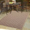 Teppich-Traum In- und Outdoor-Teppich Rautenmuster robust modern Terrasse Balkon Garten wetterfest Jute-Look 120 x 170 cm