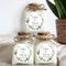 Bougies personnalisées Mariage, cadeau d'invités, thème champêtre. (Lot de 10 bougies) (Fleur de Cerisier)