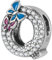 DOLARISE Charms für Pandora Armbänder, 925 Sterling Silber Buchstabe Q Bead Charm Anhänger Schmuck Geschenk für Frauen Mädchen Mutter Familie Freund